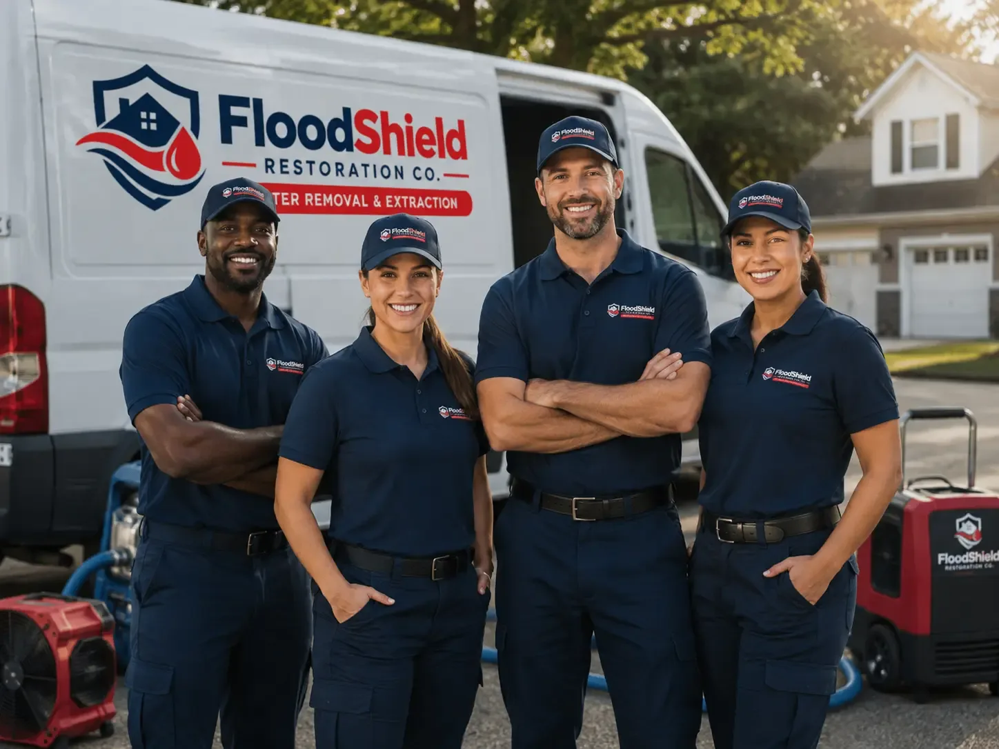 Flood Damage Restoration company in Brighton, IA
